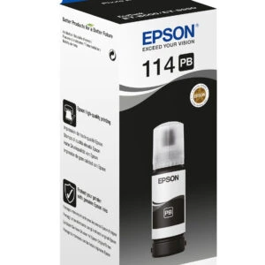 Botella de Tinta Epson EcoTank 114 Negro Foto