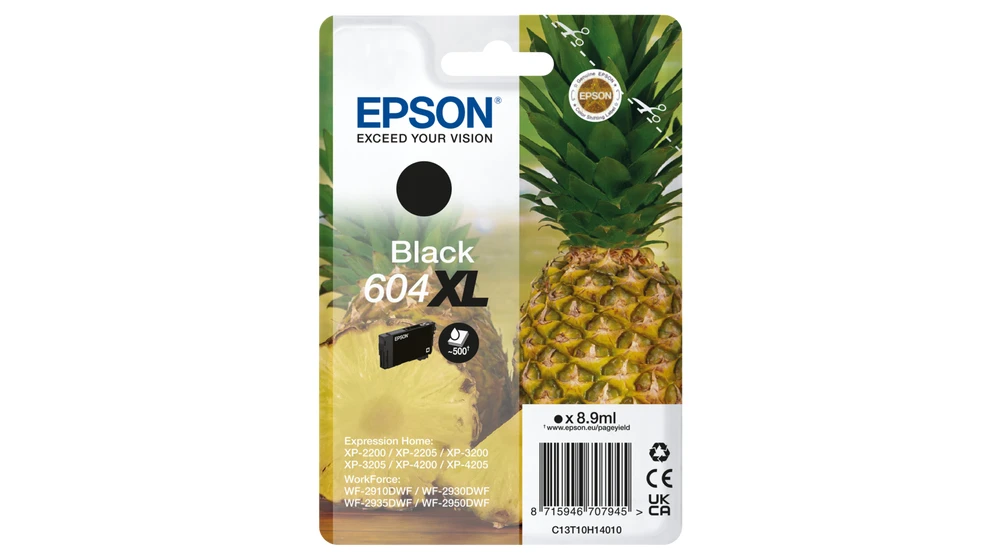 Cartucho de Tinta Epson 604XL Negro