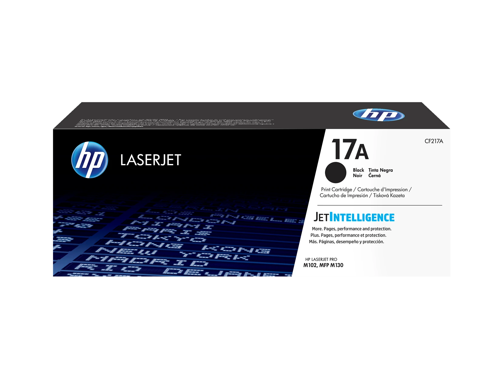 Cartucho de Toner Original HP 17A Negro